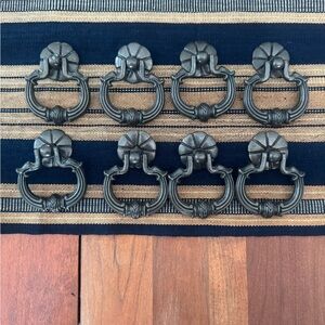 *VINTAGE* Elegant Bronze Door Cabinet or Drawer Pull Set